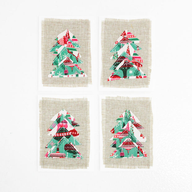 Notecard 4-Pack O Christmas Tree