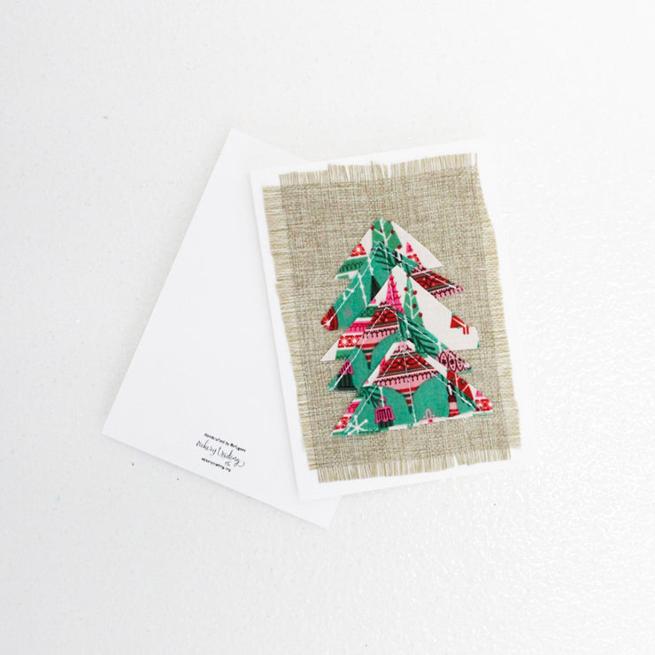 Notecard 4-Pack O Christmas Tree