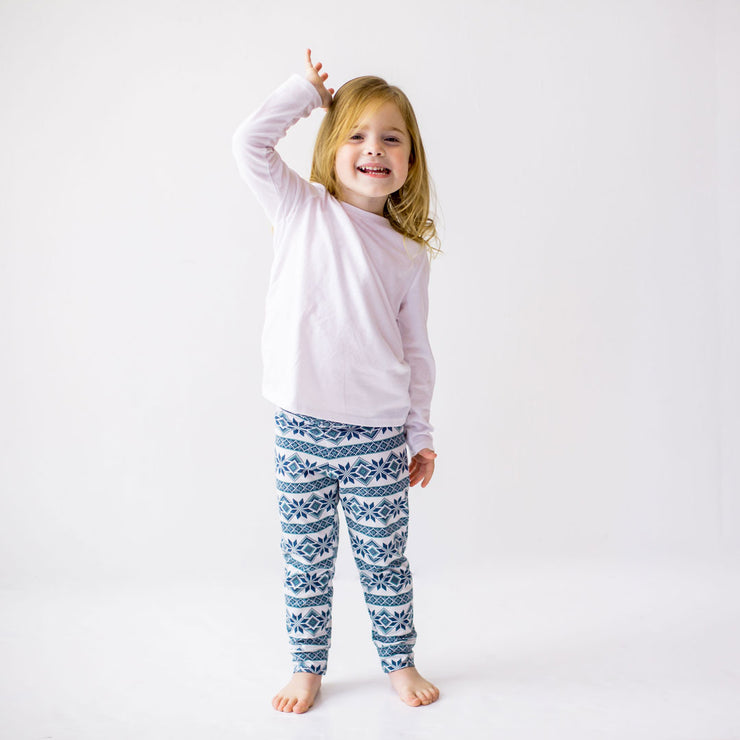 Kid's Holiday Lounge Pants Frosty Flakes